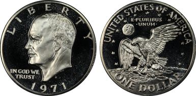 1971-S $1 Silver DDO FS-103 PR67CAM