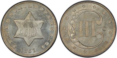 1851-O 3CS MS66