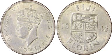 1943-S Florin MS62