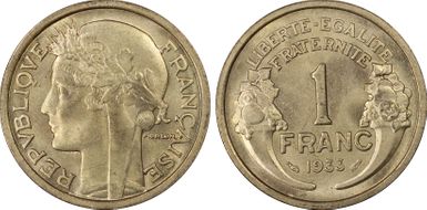 1933 1 Fr Gad-470 F-219 MS66+