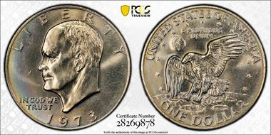 1973 $1 MS64