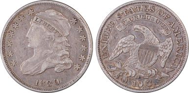 1830 10C Medium 10C XF40