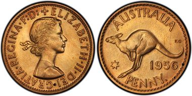 1956 Y. (p) 1D PR62RD