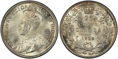 1928 25C MS65
