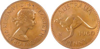 1960 Y. (p) 1D PR64RB