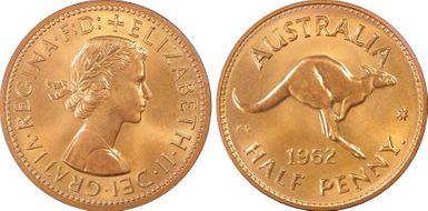 1962 Y. (p) 1/2D PR66RD