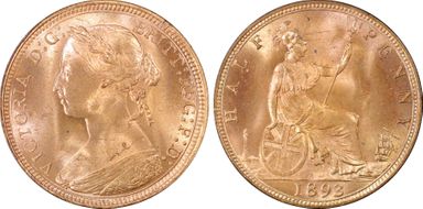 1893 1/2D S-3956 MS64RD