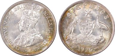 1925(m,sy) 6D KM-25  Ag MS65