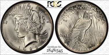 1928 $1 MS64+