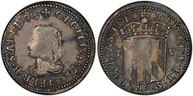 (1659) MD 4P Lord Baltimore VF35