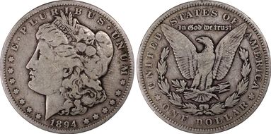 1894 $1 VG8