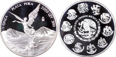 2005-Mo Onza Libertad Ag PR69DCAM