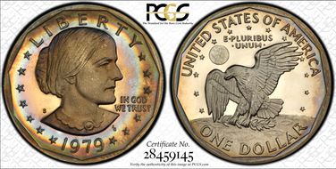 1979-S SBA$1 Type 2 PR67DCAM