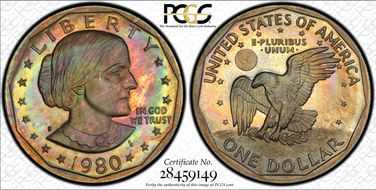1980-S SBA$1 PR67DCAM