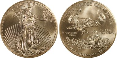 2013-W $50 Burnished Gold Eagle SP70