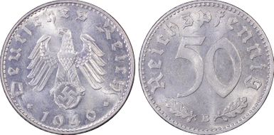 1940-B 50 Pfg J-372 MS64