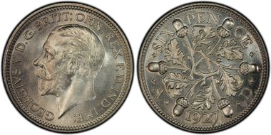 1927 6D S-4040 Acorn Rev PR67