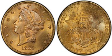 1904 $20 MS66