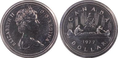 1977 $1 Detached Jewel SWL Ni PL66