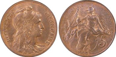 1906 5C Gad-165 F-119 MS65RB