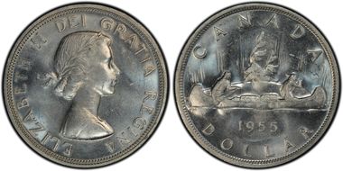 1955 S$1 Arnprior MS64