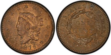 1816 1C N-2 MS63RB