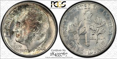 1946-D/D 10C RPM, FS-502 MS66