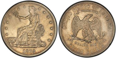 1878-CC T$1 Trade XF40