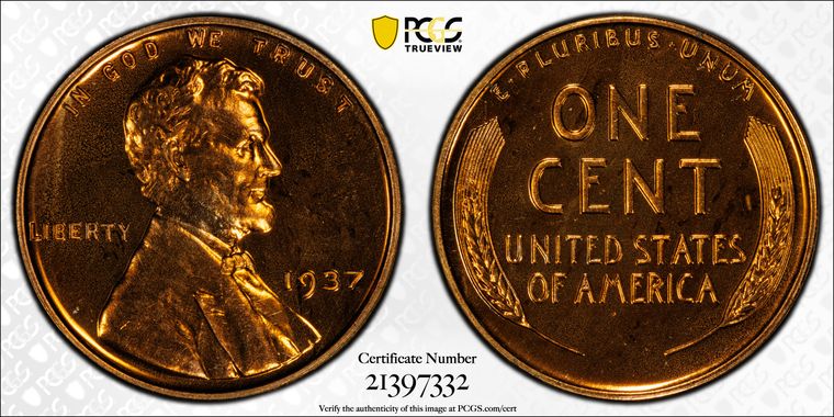 Cert 21397332 - Coin Image
