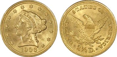 1906 $2.50 MS64
