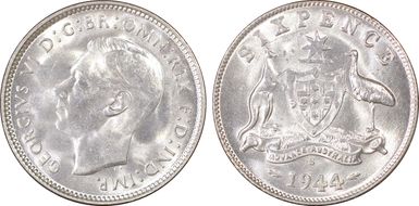1944-S 6D MS64