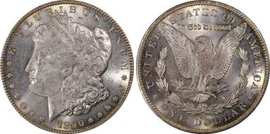 1890-CC $1 MS62