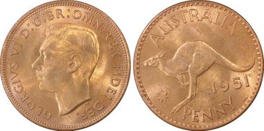 1951-PL (L) 1D KM-43 MS64RD