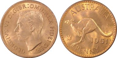 1951-PL (L) 1D KM-43 MS65RD