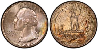 1944 25C DDO, FS-101 MS66