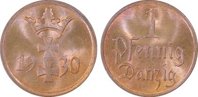 1930 Pfg KM-140 MS65RB