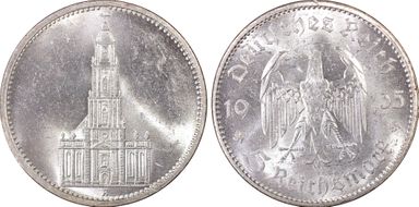 1935-A 5 Mk Potsdam J-357 MS62