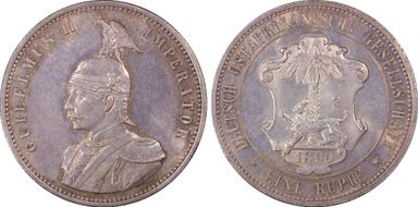 1890 Rupie J-713 MS63