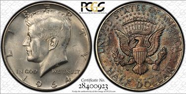 1964-D/D 50C RPM, FS-501 MS64