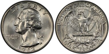 1962-D 25C MS66+