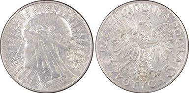 1932(w) 5 Zl Warsaw AU55