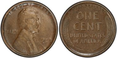 1922 No D 1C Strong Reverse AU50BN