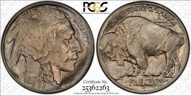 1913-D 5C Type 1 MS66