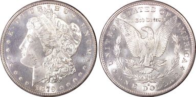 1879-S $1 MS67+