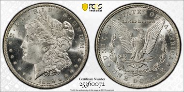 1889-O $1 MS64+