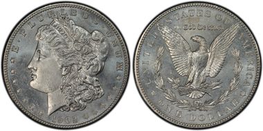 1902 $1 MS64PL