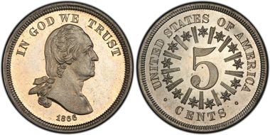 1866 5C J-473 PR66CAM