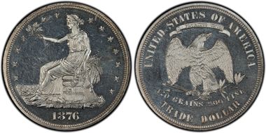 1876 T$1 PR63CAM