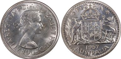 1957(m) Florin PR66