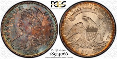 1825 50C O-104 MS66+